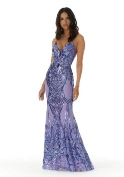 Mori Lee 43032 Lavender Prom Dress