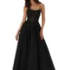 Mori Lee 47083 Black Prom Dress