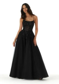 Mori Lee 47083 Black Prom Dress