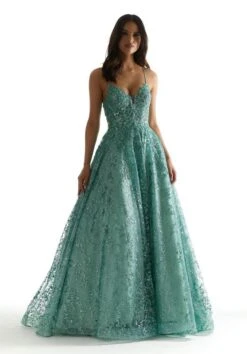 Mori Lee 48017 Mint Prom Dress