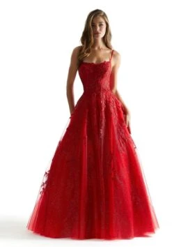 Mori Lee 48047 Red Prom Dress