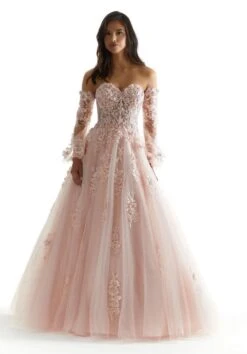 Mori Lee 48053 Blush Prom Dress