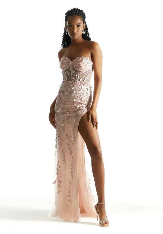 Mori Lee 49016 Blush Prom Dress 1 Mori Lee 49016 Blush Prom Dress