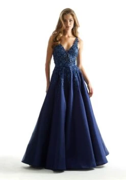 Mori Lee 49044 Fuchsia Prom Dress -Fashion wedding dress mrlpm s24 49044 03