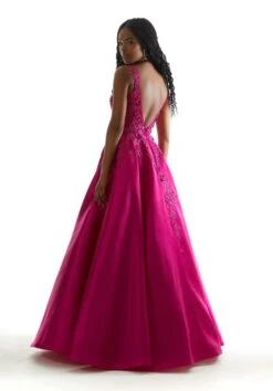 Mori Lee 49044 Fuchsia Prom Dress -Fashion wedding dress mrlpm s24 49044 10