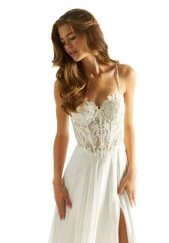 Mori Lee 49056 Bright Pink Prom Dress 14 Mori Lee 49056 Bright Pink Prom Dress -Fashion wedding dress mrlpm s24 49056 06