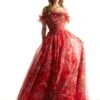 Mori Lee 49057 Red Prom Dress