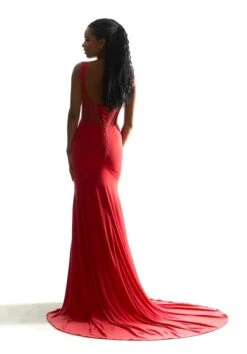 Mori Lee 49061 Powder Pink Prom Dress -Fashion wedding dress mrlpm s24 49061 07