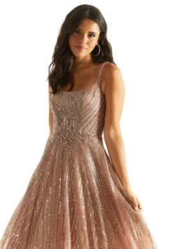 Mori Lee 49065 Gunmetal Prom Dress -Fashion wedding dress mrlpm s24 49065 04