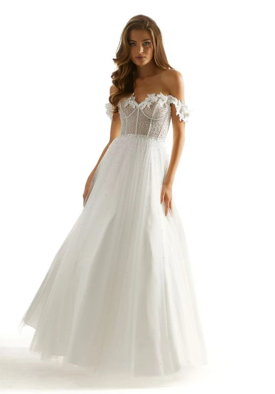 Mori Lee 49075 Yellow Prom Dress 5 Mori Lee 49075 Yellow Prom Dress - Image 5