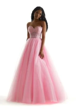 Mori Lee 49077 Pucker Up Pink/Bubble Prom Dress