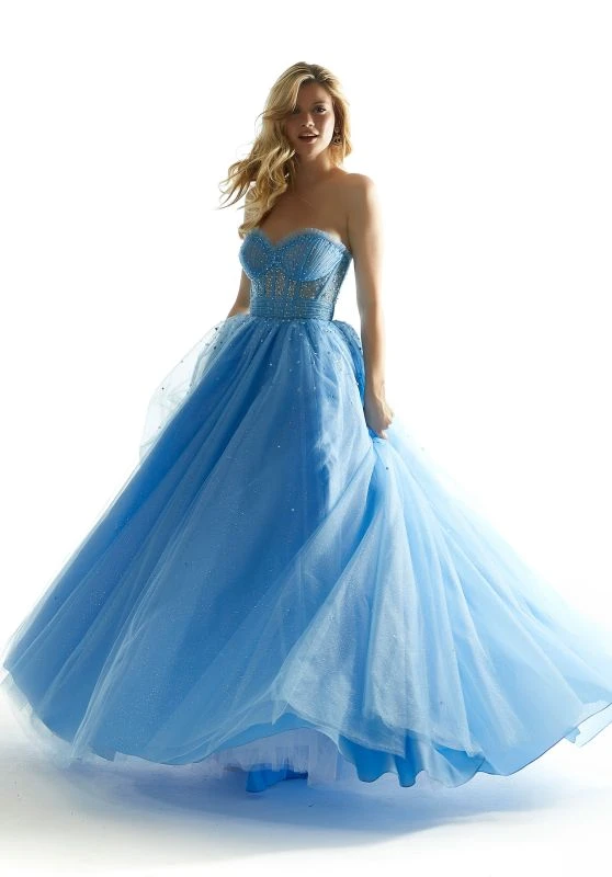 Mori Lee 49077 Pucker Up Pink/Bubble Prom Dress 4 Mori Lee 49077 Pucker Up Pink/Bubble Prom Dress - Image 4