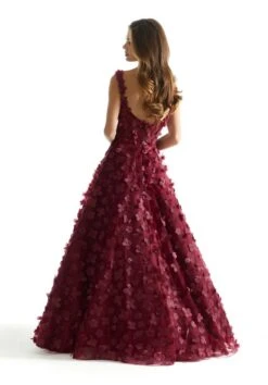 Mori Lee 49078 Wine Prom Dress -Fashion wedding dress mrlpm s24 49078 09